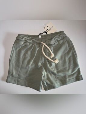 NEW Babysprouts bamboo Everyday Shorts 2T Seagrass green